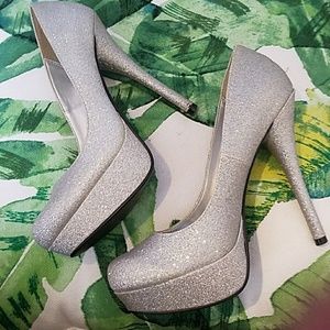 Glitter Pumps, prom, New years eve shoes